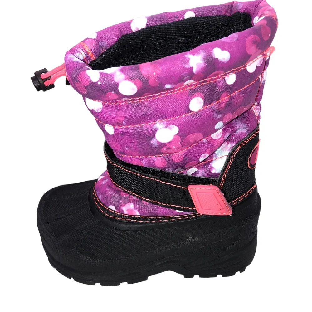 Athletech Lil Teegan Toddler Kids Winter Boots Sz 7